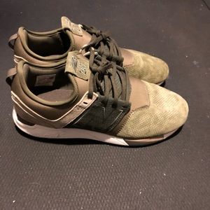 New Balance 247 Olive Suede